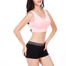 Горячие Для женщин йоги Фитнес стрейч тренировки майка бесшовные Кружево бюстгальтер дышащий пуловер Дизайн Кружево бюстгальтер Топ спортивной одежды