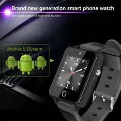 696 S9 оригинальный 1,54 дюймов 3g smartWatch Android 5,1 MTK6580 двухъядерный Bluetooth Smart часы с 2.0MP Камера WCDMA gps WI-FI