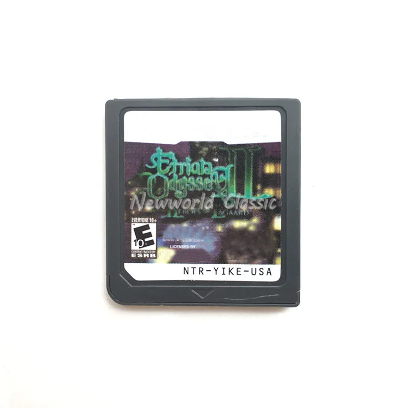 Etrian Odyssey II: картридж для видеоигр с героями лагаард на английском языке|Картриджи|