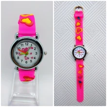 Низкая цена, детские часы, 4 цвета, детские часы для мальчиков и девочек, водонепроницаемые, Подарочные часы, Reloj de cuarzo