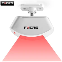 Fuers беспроводной оконный занавес PIR датчик движения Детектор Пассивный инфракрасный датчик низкой мощности дизайн цепи 433 МГц для системы сигнализации