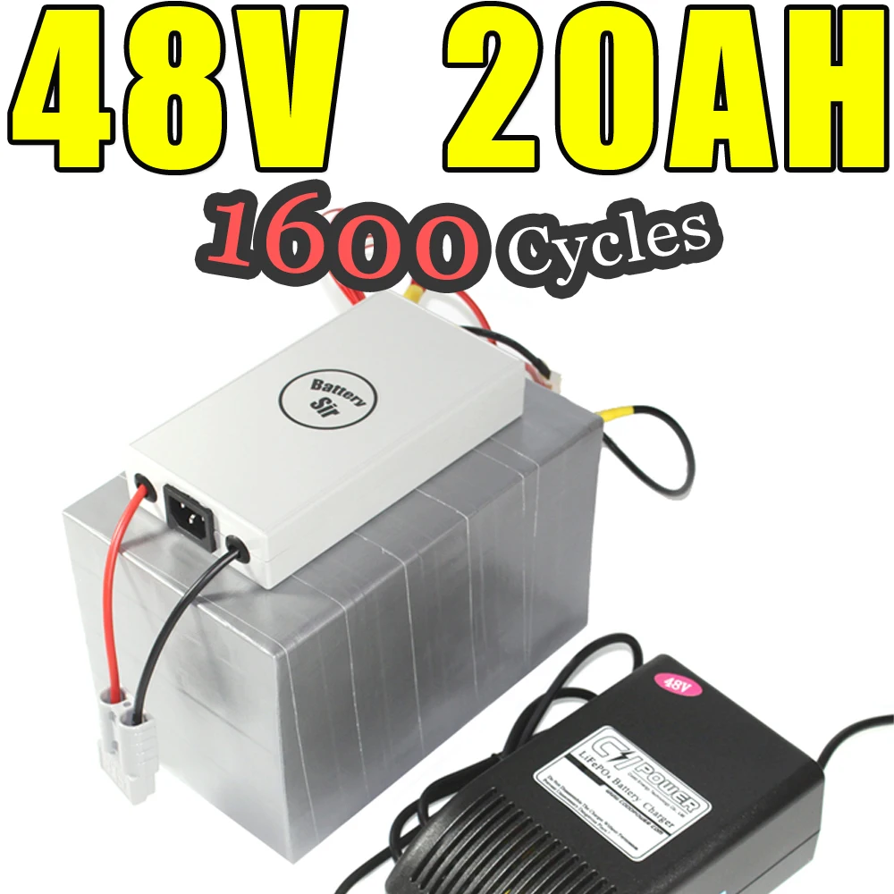 48v 20ah Lifepo4 Battery For Electric Bicycle Battery Pack Scooter
