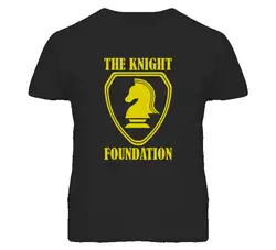 Knight Rider Knight Foundation Футболка с рукавами для мальчиков Хлопковая мужская футболка Топ Футболка наивысшего качества 2018 новый бренд Мужская