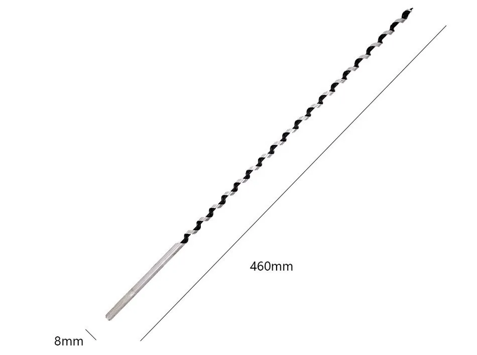 Foret Hélicoïdal En Acier Rapide De 3 à 20 Mm, Foret Extra Long à Tige