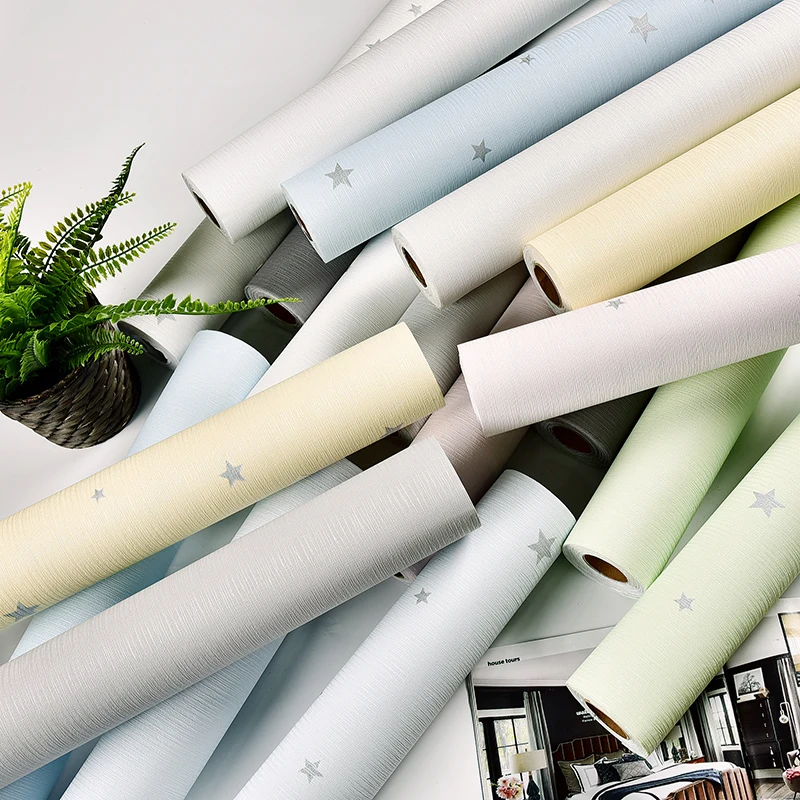 Wallpaper Self-Adhesive Children Room Bedroom 3D Stars Photo Wall Mural Living Room PVC Waterproof Vinyl Wall Papers Home Decor Wallpaper Self-Adhesive Children Room Bedroom 3D Stars Photo Wall Mural Living Room PVC Waterproof Vinyl Wall Papers Home Decor