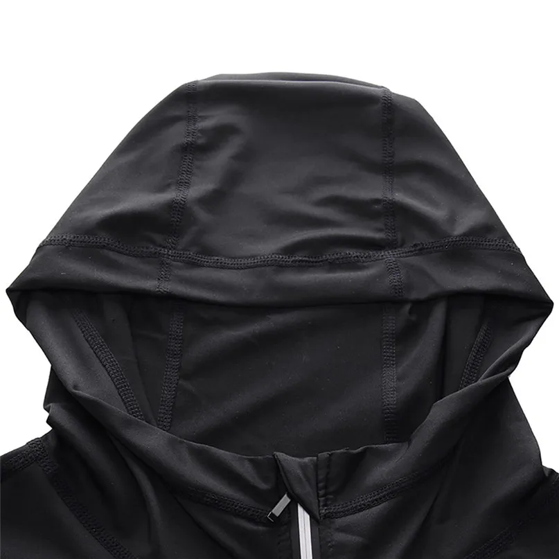 Men's quick-drying jacket tight breathable warm jacket autumn and winter running clothes fitness clothing long-sleeved sweater  (5)