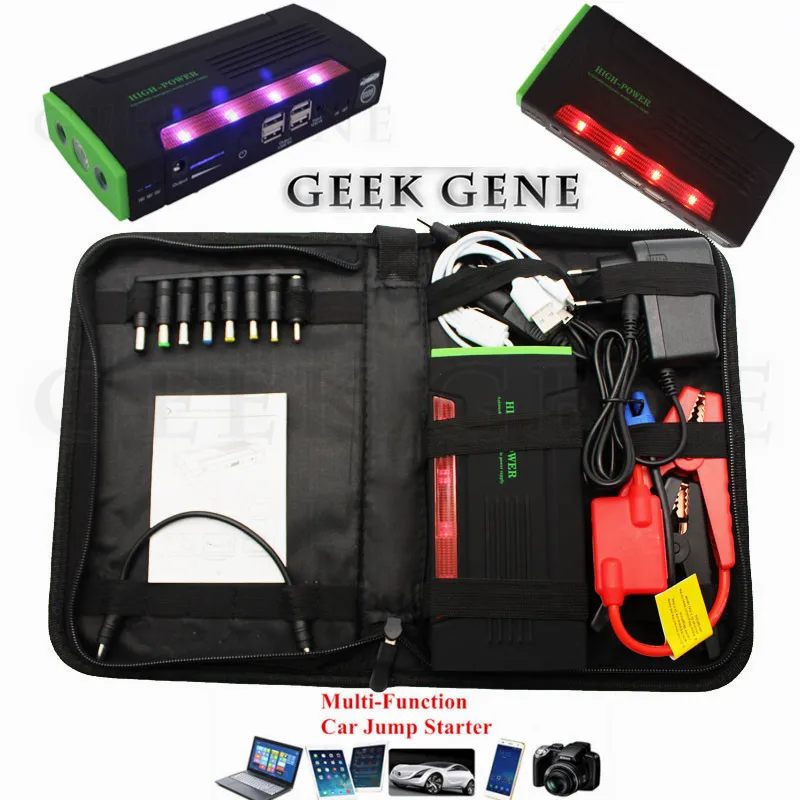 2019 Car Jump Starter 12V Emergency Starting Device Car font b Battery b font 68800mAh Power