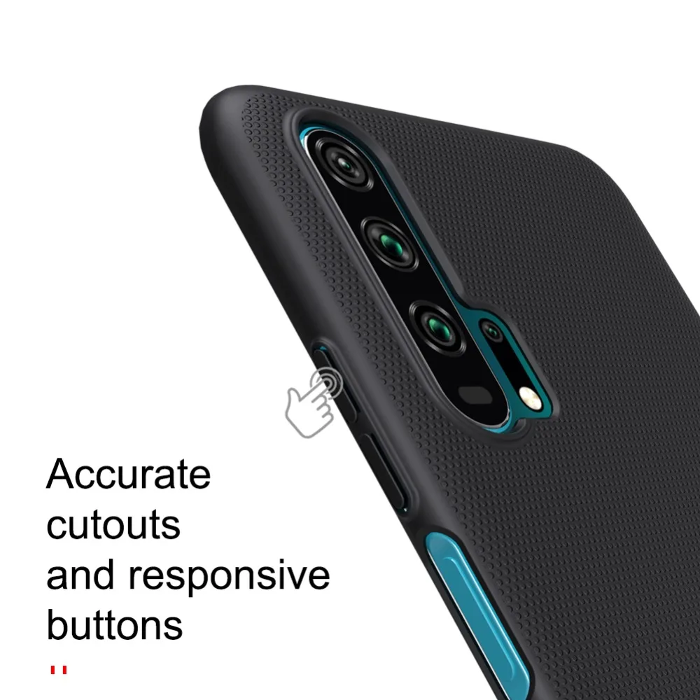 For Huawei Nova 5T Case NILLKIN Frosted Shield matte anti slip back cover case For huawei Honor 20s honor 20 Pro huawei pu case