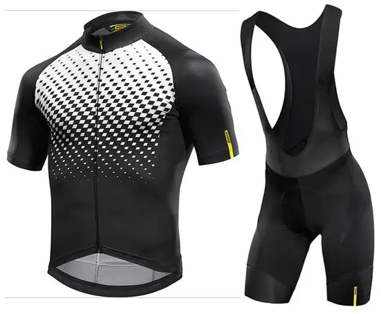 

2018 new pro team MAVIC cycling jersey sets MTB Bike Clothing men's Summer quick dry racing bicycle clothes ropa ciclismo hombre