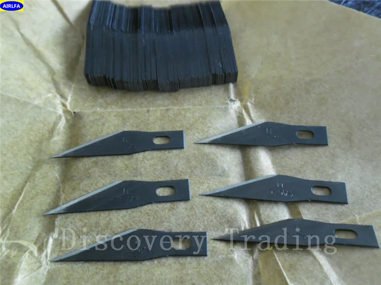 Airlfa бренд 100 шт/партия#11 X-ACTO черный хобби ломтики ножей, очень хорошо использовать