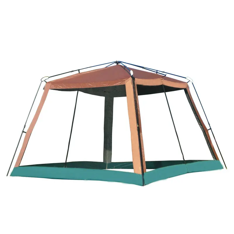 Открытый солнцезащитный козырек автоматический анти-москитный тент бесплатно построить беседку Пляжный Тент солнцезащитный дождливый навес барбекю кемпинг палатка