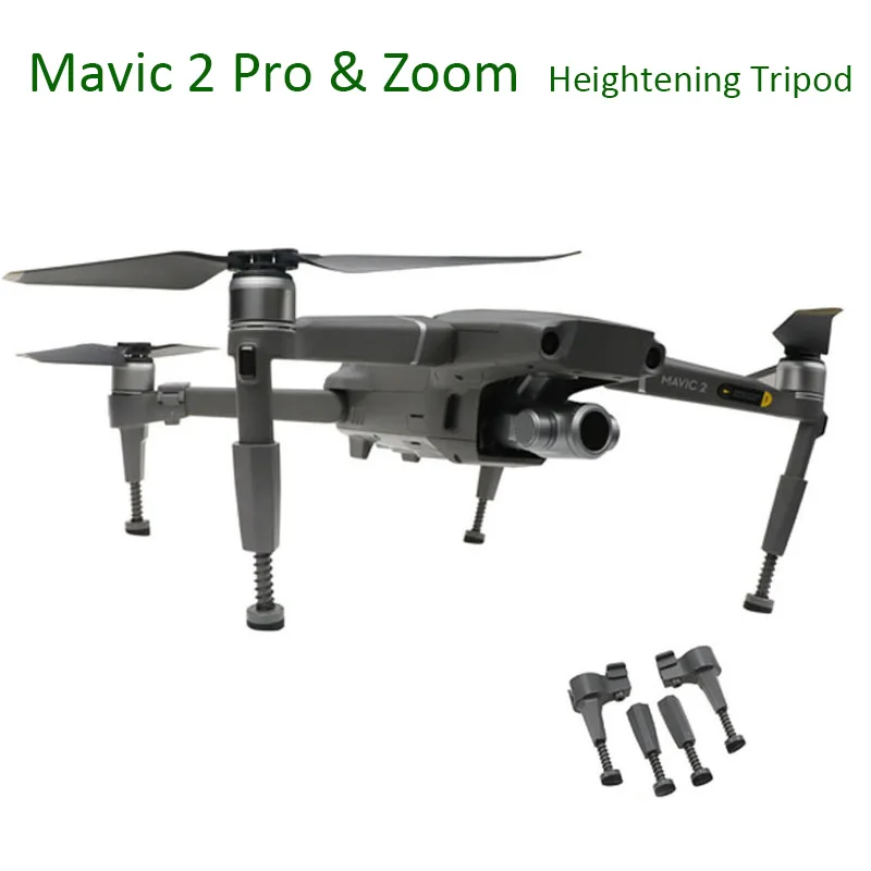 

Heightened Landing Gears Stabilizers Extensions Spring Shock Absorber Tripod Kit For DJI Mavic 2 Pro/Zoom Drone Accessories