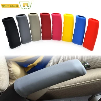 

Car Handbrake Cover Auto Silicone Parking Hand Brake Covers Silicon Case Skin Sleeve Non Slip for VW Audi Honda Toyota Hyundai