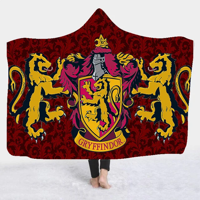 gryffindor hooded blanket