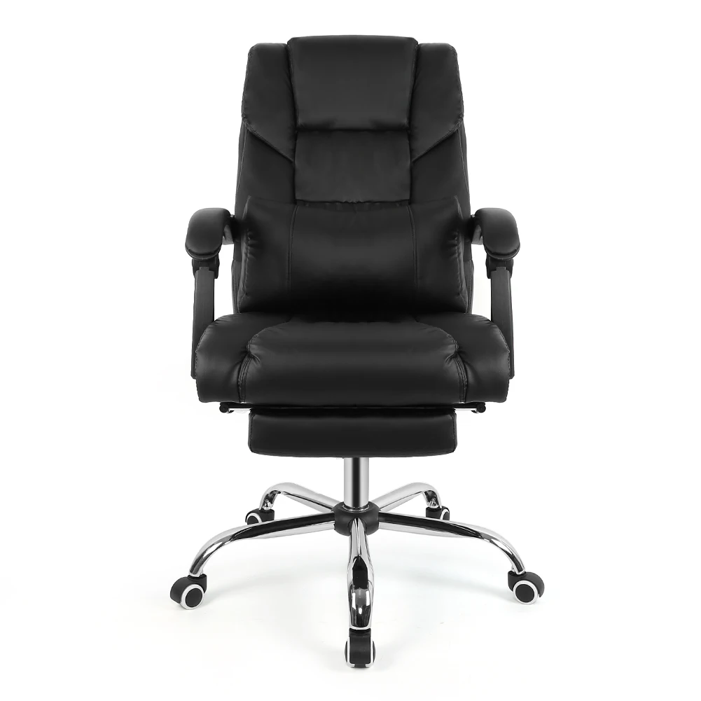 

High Quality Office Chair Ergonomic Desk Chair Home Computer Gamer Silla Leather Lifte Reclining Swivel chaise For Rest Work HWC