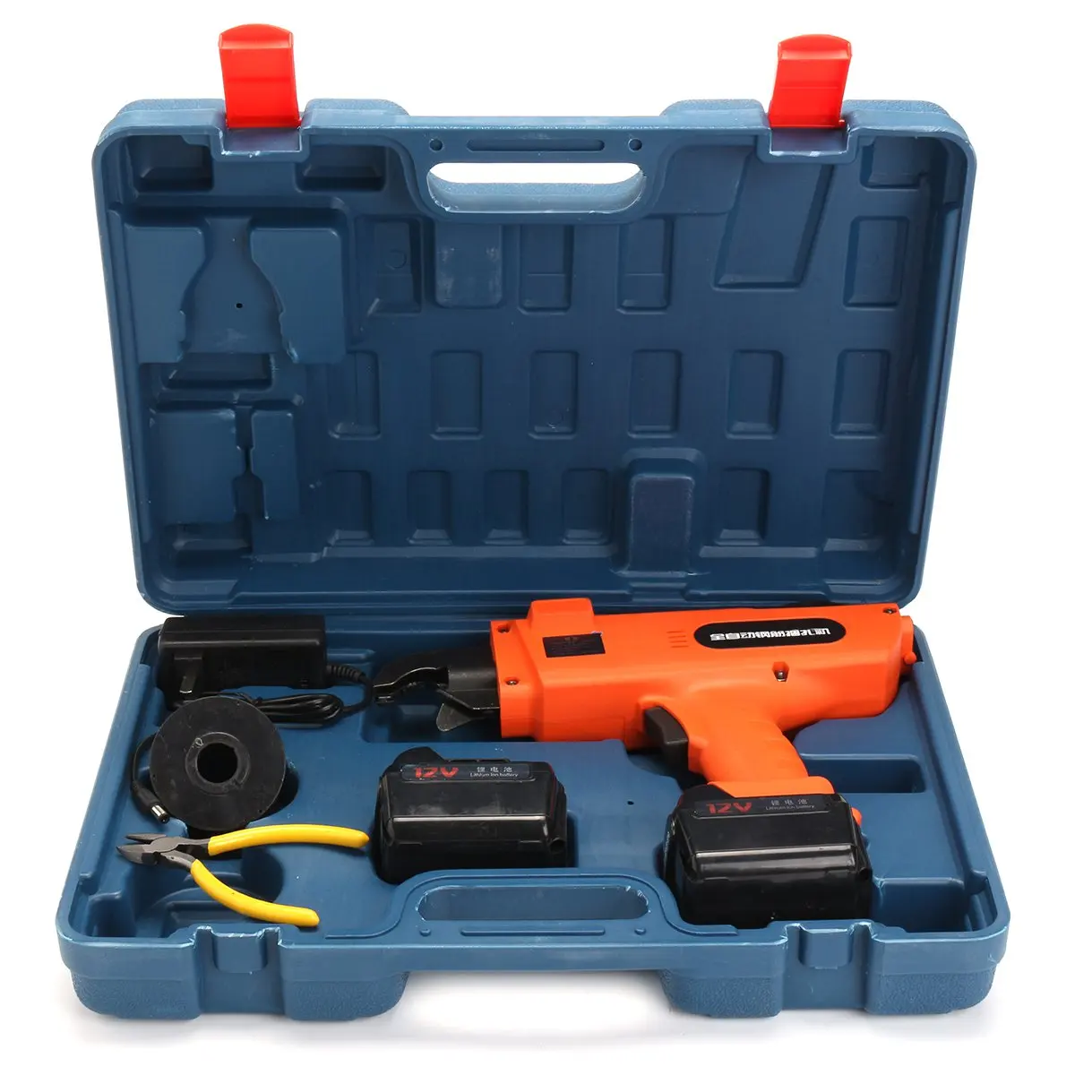 

Automatic Tying Rebar Machine Lithium Ligation Electric Steel Rebar Tying Tools Bundled Reinforcing Steel Strapping Machine 12V