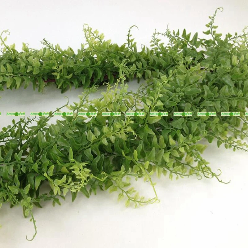 2pcs x 160cm Artificial Evergreen Plant Leaf Branch Garland Wedding