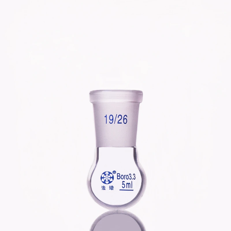 単一の標準口丸底フラスコ 容量 5 ミリリットルとジョイント 19 26 シングル首ラウンドフラスコ Flask Aliexpress
