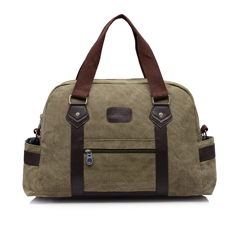 BOBO Canvas diagonal man bag shoulder bag men casual shoulder Messenger