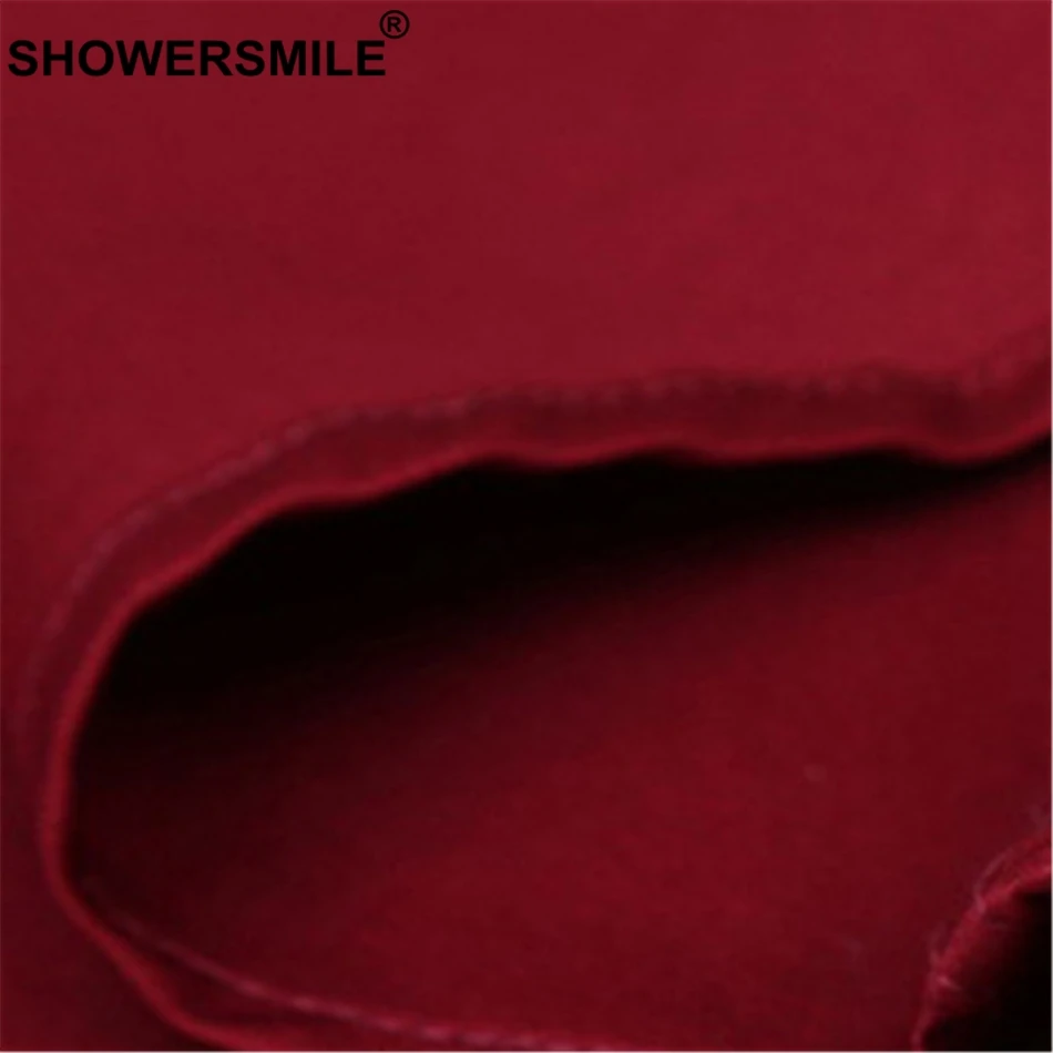 SHOWERSMILE, бордовая Мужская рубашка с длинным рукавом, летние официальные рубашки для мужчин, рубашка из бамбукового волокна, приталенная, 4xl размера плюс, одежда