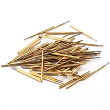 Special Offers 100 Pcs/Package Test Needle Spring P50-Q1 New Nickel-Plated Probe Needle Total Length 16.35mm DIY Detection Electronic Tool Special Offers 100 Pcs/Package Test Needle Spring P50-Q1 New Nickel-Plated Probe Needle Total Length 16.35mm DIY Detection Electronic Tool