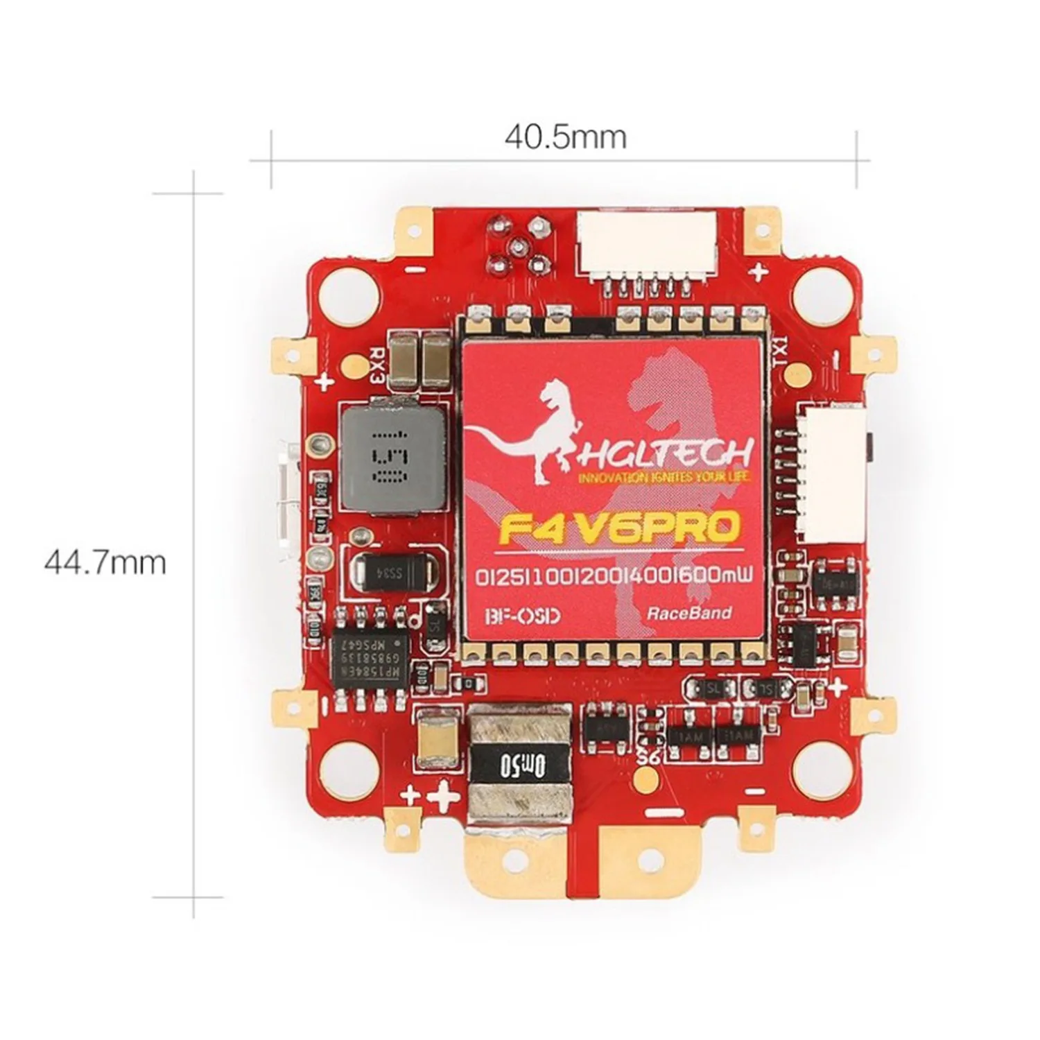 Hglrc F4 V6 Pro Fc 5,8 Ghz 48Ch переключаемый Vtx W/5 V Bec Osd Pdb