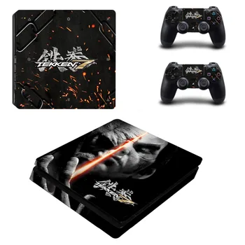 

Game Tekken 7 PS4 Slim Skin Sticker For Sony PlayStation 4 Console and Controllers Decal PS4 Slim Sticker Vinyl