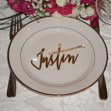 Изготовленный на заказ имена гостей, акрил Свадьба Имя Место установки, индивидуальные имена место установки, свадебные подарки для гостей, Свадебные украшения