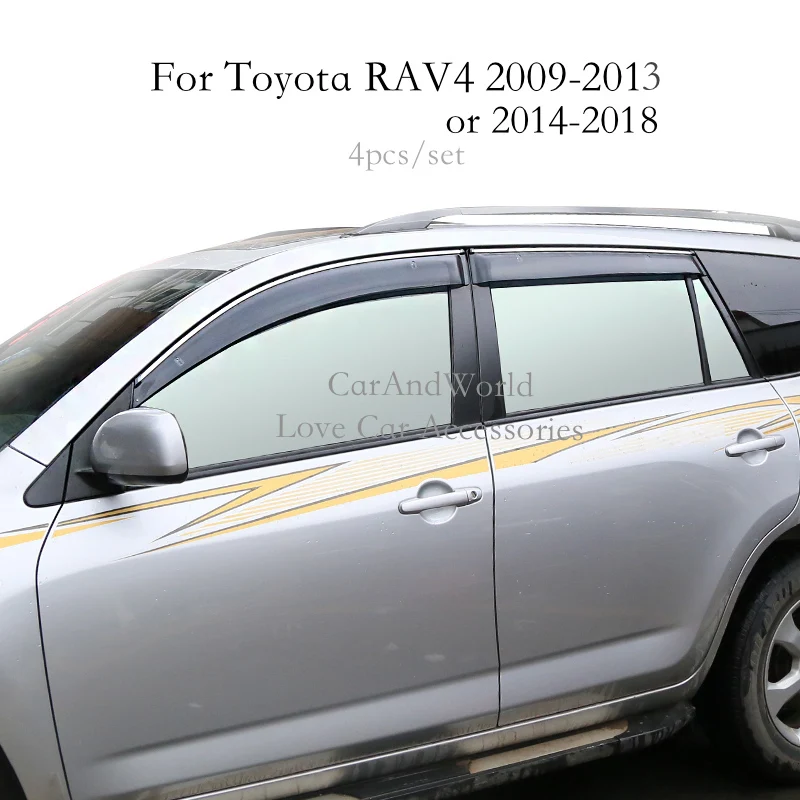 Для Kia Sportage R 2012 2013 оконный козырек вентиляционные шторы Защита от солнца и дождя навесы аксессуары для автомобиля