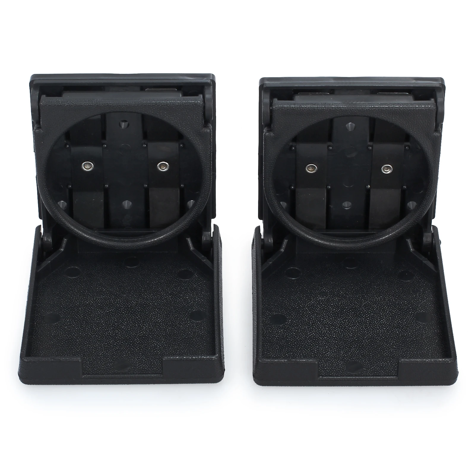 2Pieces Folding Cup Holder Plastic Beverage Drinking Foldable Cup