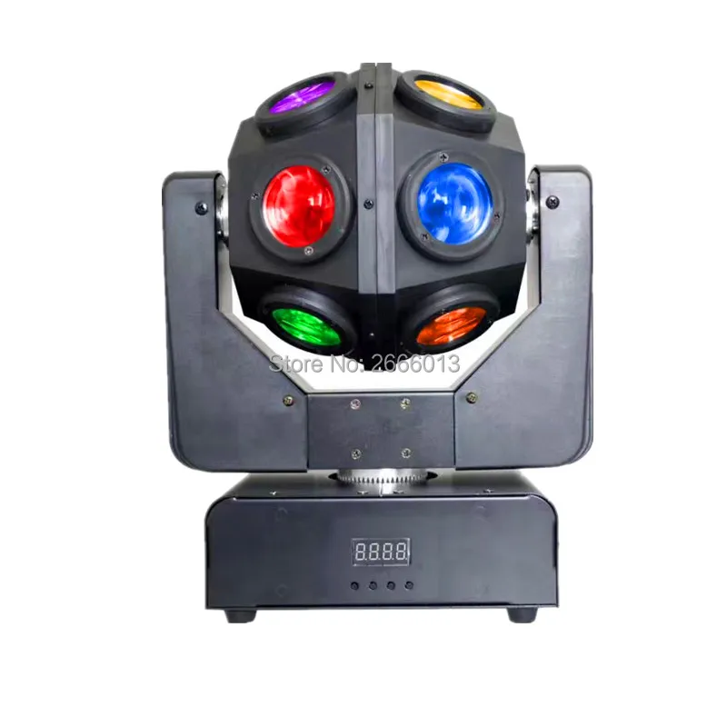12X10W RGBW LED Луч движущаяся голова свет/4в1 бесконечный светодиодный луч эффект