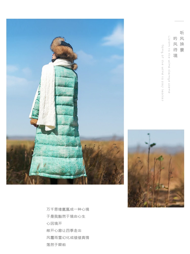 Best 2018 New Arrival Aporia.king Long Single Breasted Thick Full White 95% Batik Down Coats BF240 11