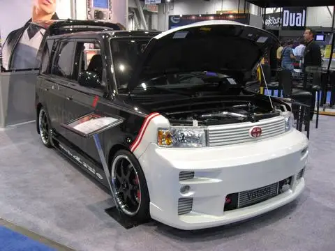 Для Toyota Scion BB XB NCP XP30 (2004 2005) FRP стекловолокно JP накладка фары/передний гриль (Facelifted)