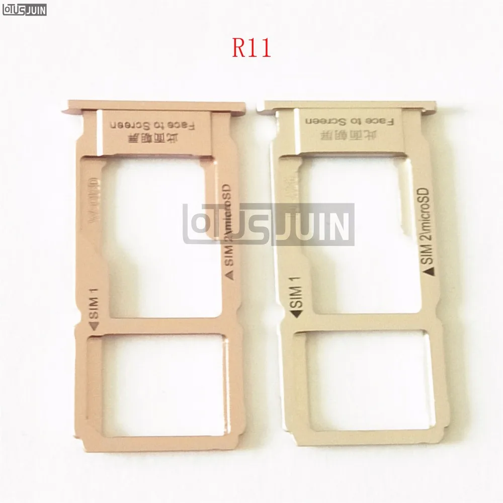 NEW for OPPO R11 SIM Card Tray Micro SD Card Holder Slot Adapter