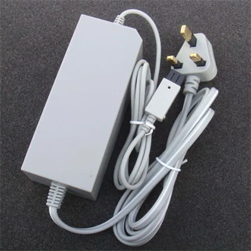 UK Type AC Wall Adapter Power Supply Replacement for Nintendo Wii