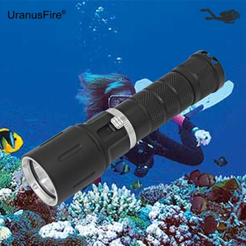 

Portable Diving Flashlight L2 LED Flashlight XM-L2 Scuba Torch Underwater 50M Waterproof Dive Light