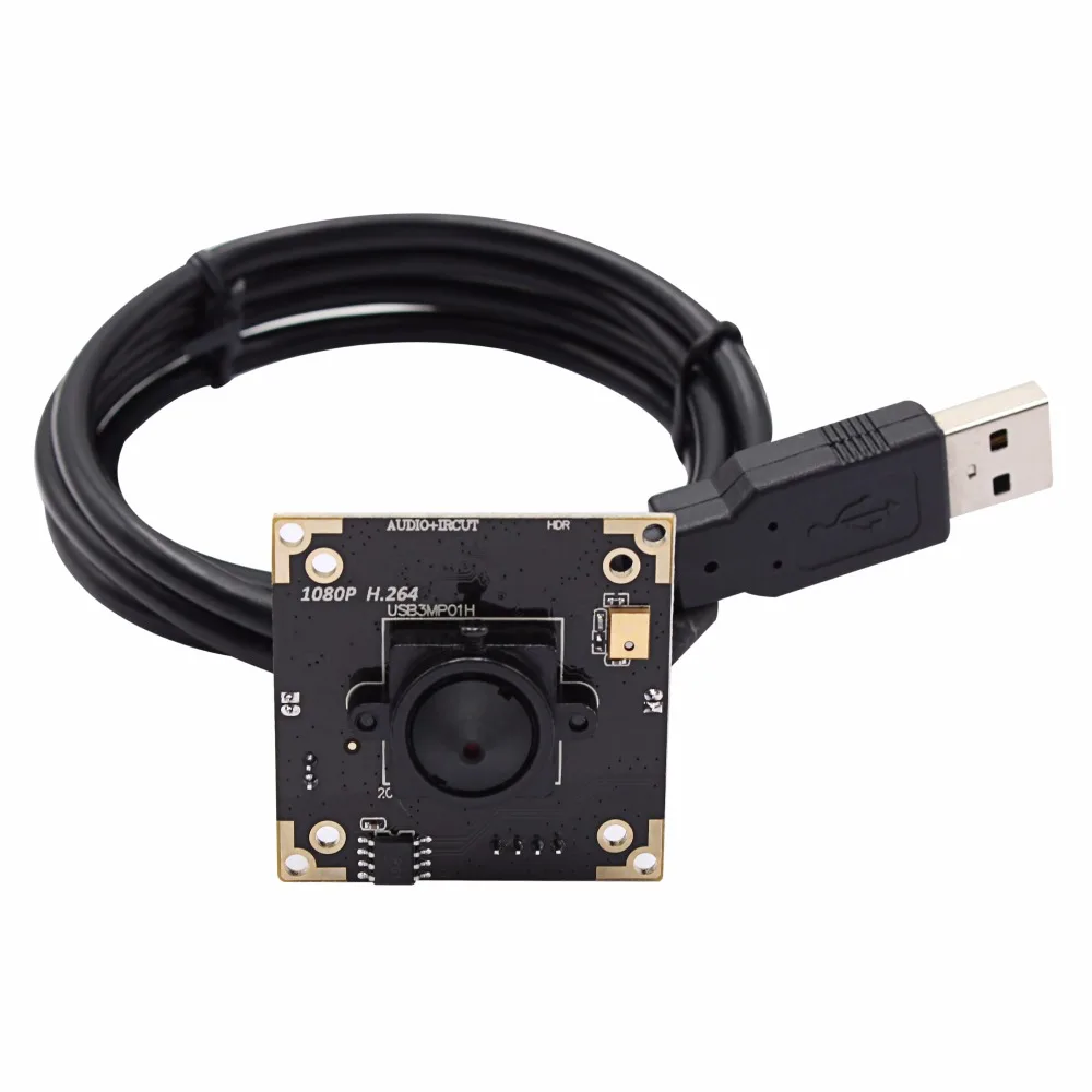  3MP WDR full hd 1080p h.264 usb camera module 2.0 megapixel otg UVC webcam 2mp with microphone for 