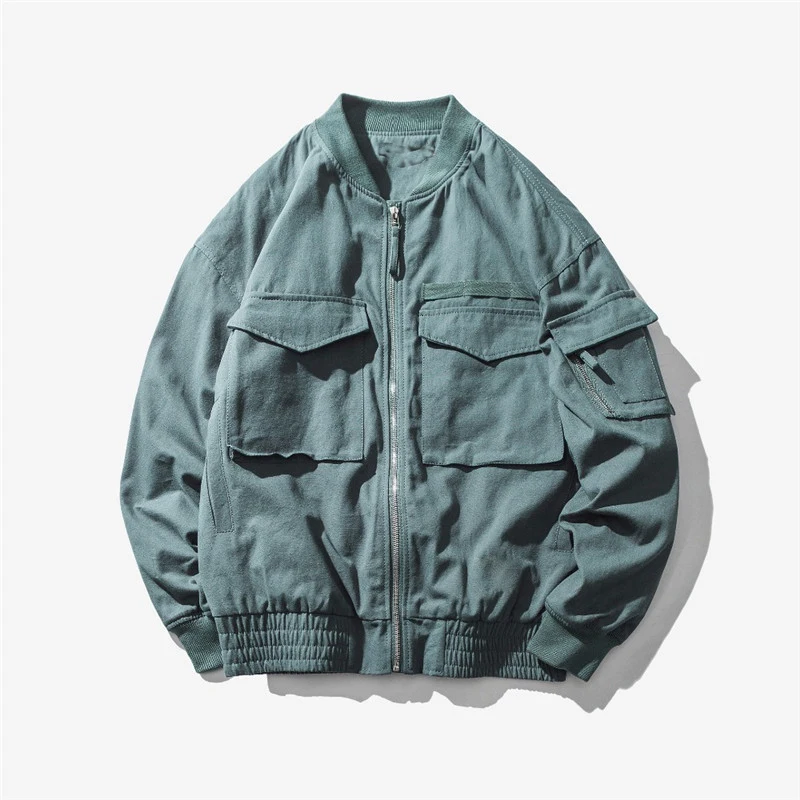 Vaca Nuevos L Casuales Hombres La blue Aviador Los xxl Béisbol Retro Ropa Jóvenes Japonés De M Tamaño 2019 Chaqueta Black Marea dftSqtT
