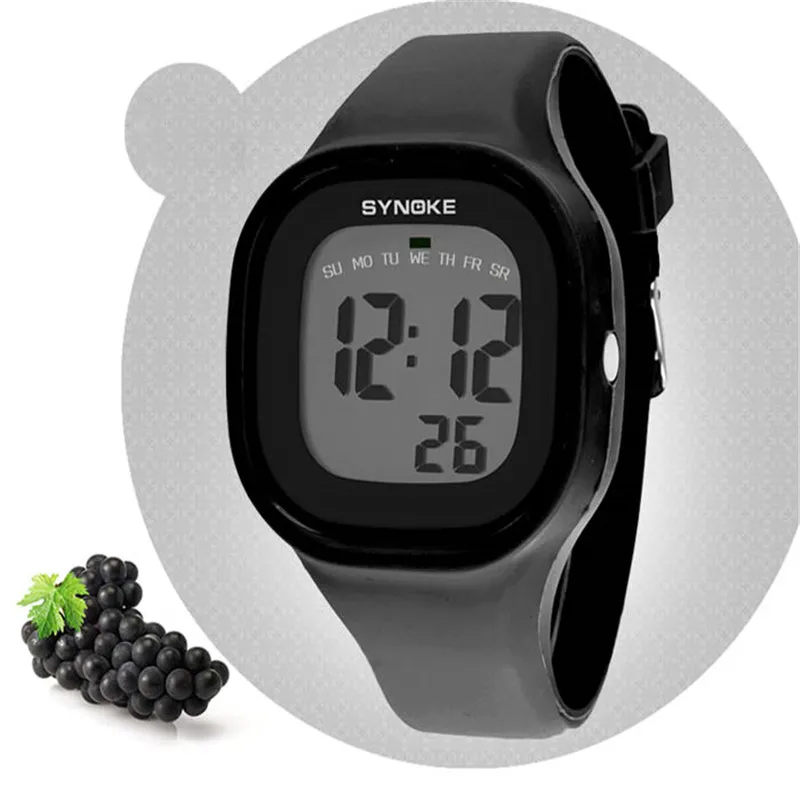 Мода влюбленных Led спортивные часы для девочек Для Мужчин Электронные Уникальный наручные часы Открытый просто смотреть Для женщин цифровые часы браслет# D