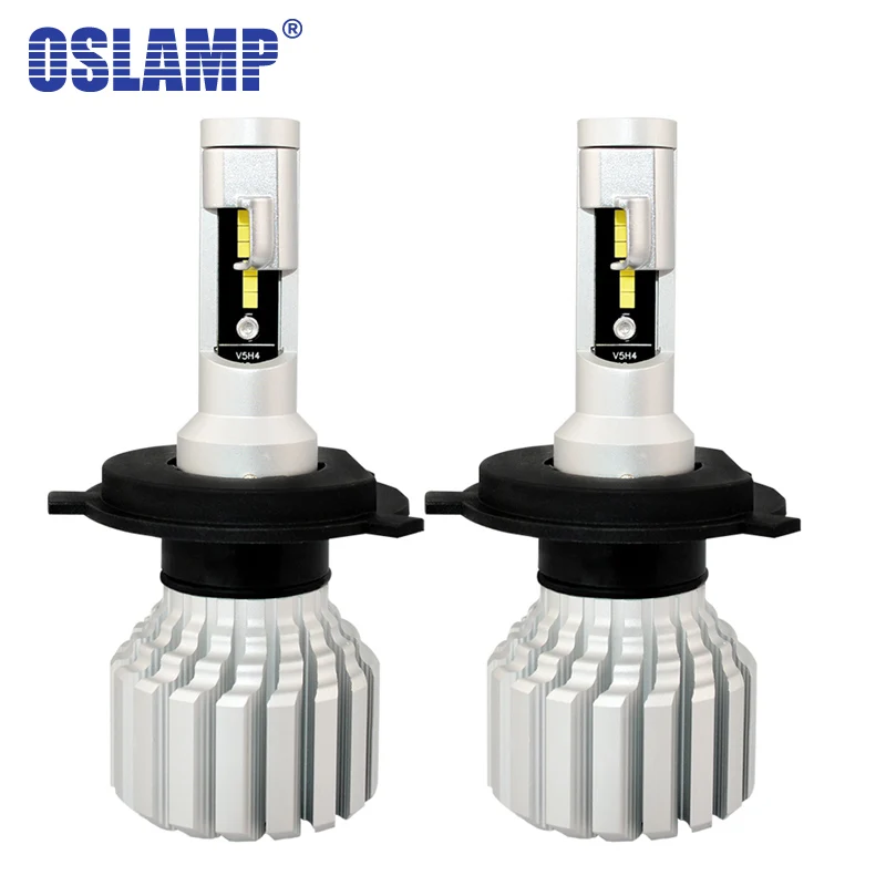 Oslamp V5S H4 H7 H11 9005 9006 Автомобильные светодиодные лампы для фар CSP чипы без