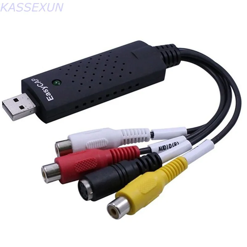 baratas 2017 new easycap placa de vídeo, conver áudio e vídeo analógico para PC para windows7 32bit, frete grátis