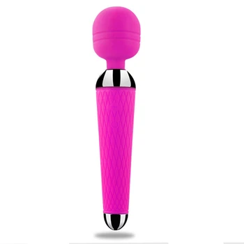Magic Wand Vibrators for women Sex Products AV Vibrators for adults USB Rechargeable Sex Toys for woman vibrator for clitoris 6