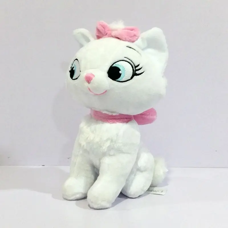 

Official 26cm The Aristocats cat plush toys Marie cat Animals Stuffed plush dolls Soft toys for gift Free shipping