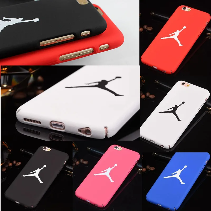 

Jordan Flyman for iphone 5 Phone Bag Cover Luxury Plain Color Sport Coque for iphone 5s SE 7 8 7 plus 8 plus 6s 6plus 6s plus