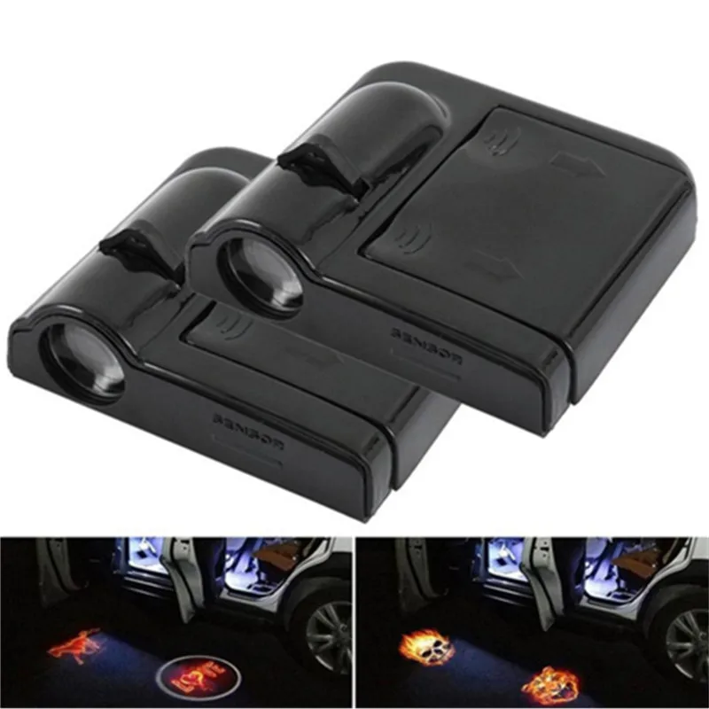 

2Pcs Car Door LED Welcome Logo Light Laser Projector Ghost Shadow Lamp for Benz BMW VW Ford Toyota Audi KIA Honda Nissan Volvo