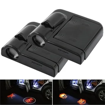 

2Pcs Car Door LED Welcome Logo Light Laser Projector Ghost Shadow Lamp for Benz BMW VW Ford Toyota Audi KIA Honda Nissan Volvo