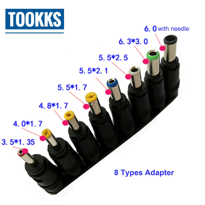 48 шт. Универсальный адаптер питания зарядное устройство AC DC разъем питания разъем для IBM Dell lenovo acer HP, toshiba ноутбук кабель