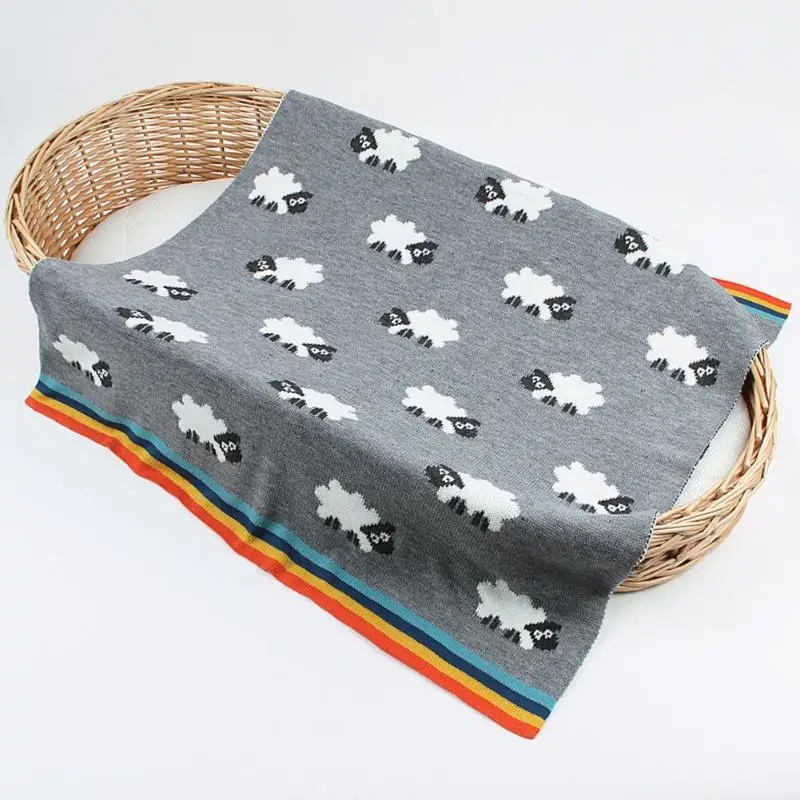 

Cartoon Newborn Baby Swaddle Wrap Infants Blanket Soft Stroller Cover Quilt