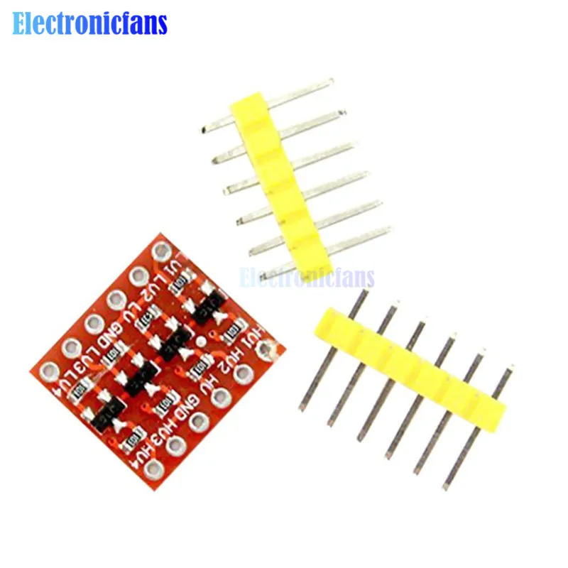 

5Pcs/Lot 4 Channel I2C IIC Bi-Directional Logic Level Converter Board Module For Arduino Compatible With 5-3V System