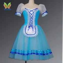 Для женщин синий деревня Романтический балетная юбка-пачка для девочек «Лебединое озеро» классическая балетная пачка s Щелкунчик